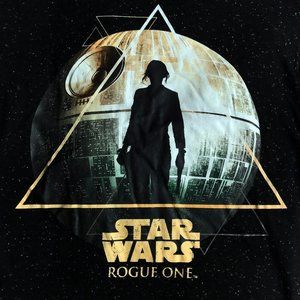🧿 3 for $33 🧿 Star Wars Rogue One Graphic Tee Womens S Black